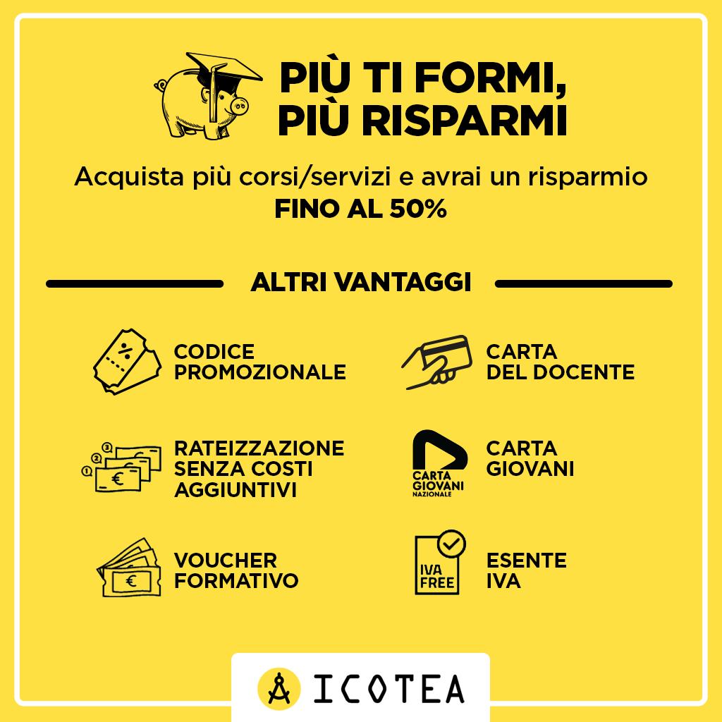 più ti formi più risparmi