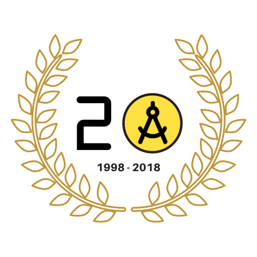 logo 20 anni icotea